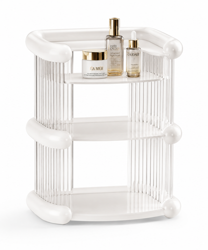 Étagère de Rangement de Cosmétiques à 3 Niveaux