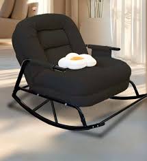FAUTEUIL À BASCULE CANAPÉ INCLINABLE PLIABLE SALON TERRASSE JARDIN